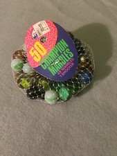 c1950s-1960s Champion Marbles Bag Shooter New w/Tag