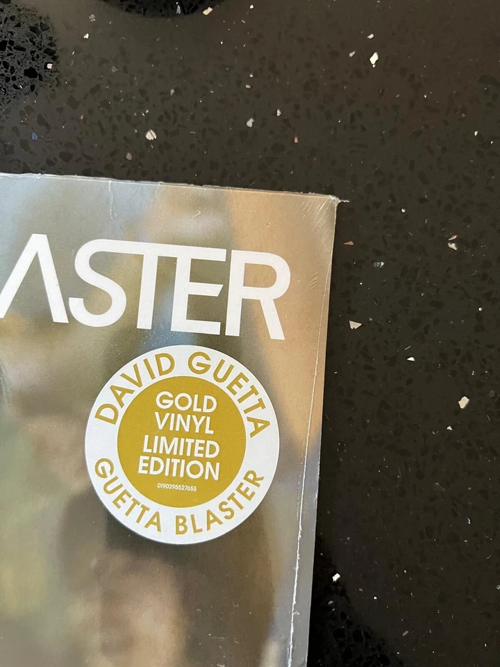 David Guetta- Blaster 2 xLP - Limited GOLD Coloured new sealed - Image 2 of 4