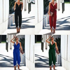 Floral Tank Beach Holiday Floral Ladies Womens Jumpsuit Playsuit Tops Tops