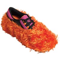 Brunswick Fun Shoe Covers- Fuzzy Orange on sale Brunswick Fun Shoe Covers- Fuzzy Orange on sale
