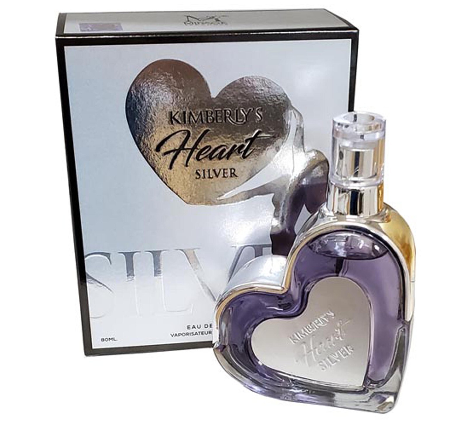 KIMBERLY'S HEART SILVER Women's Eau de Parfum 2.7 Oz EDP Spray