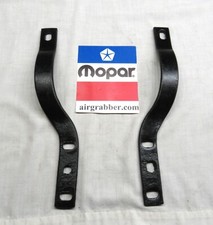 Restored 1974 Dodge Charger Rallye Se Rear Bumper Guard To Frame Bracket Set