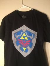 Legend Of Zelda Ocarina Of Time 3d Game Promo T-shirt XL