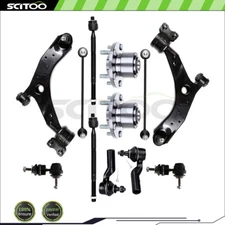 For 2004-2005 Mazda 3 Front Control Arm Ball Joint Tie Rod End Sway Bar End Link