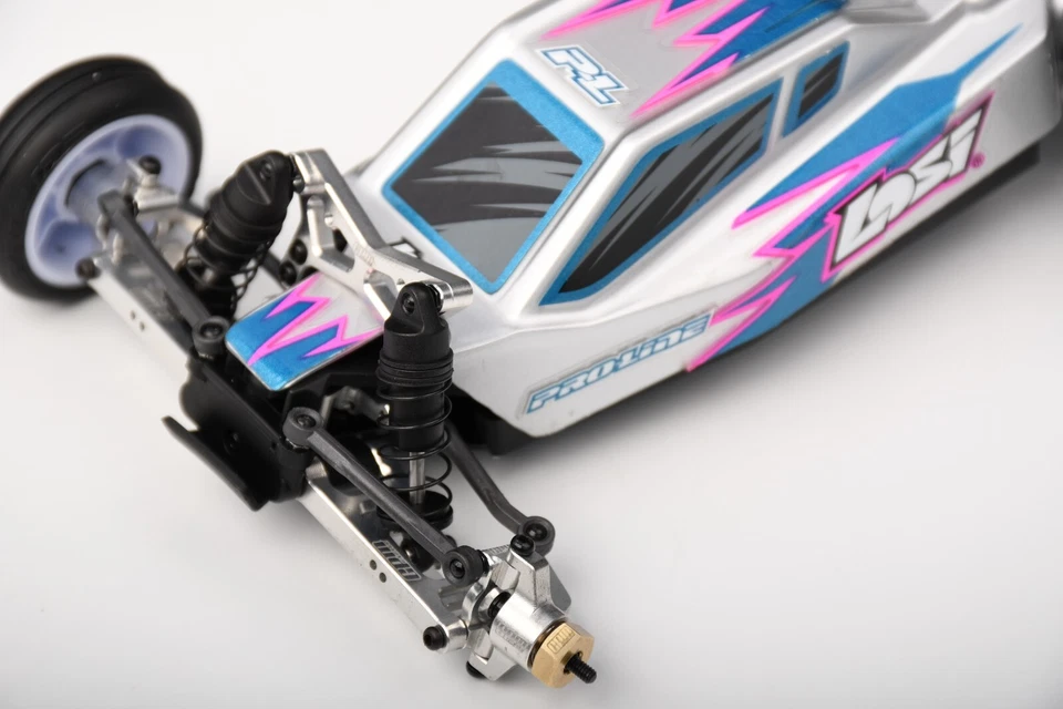 GPM Brass Wheel Hexes For LOSI 1/24 Micro-B / 1/28 Micro-T LOS00007 - Image 2 of 2