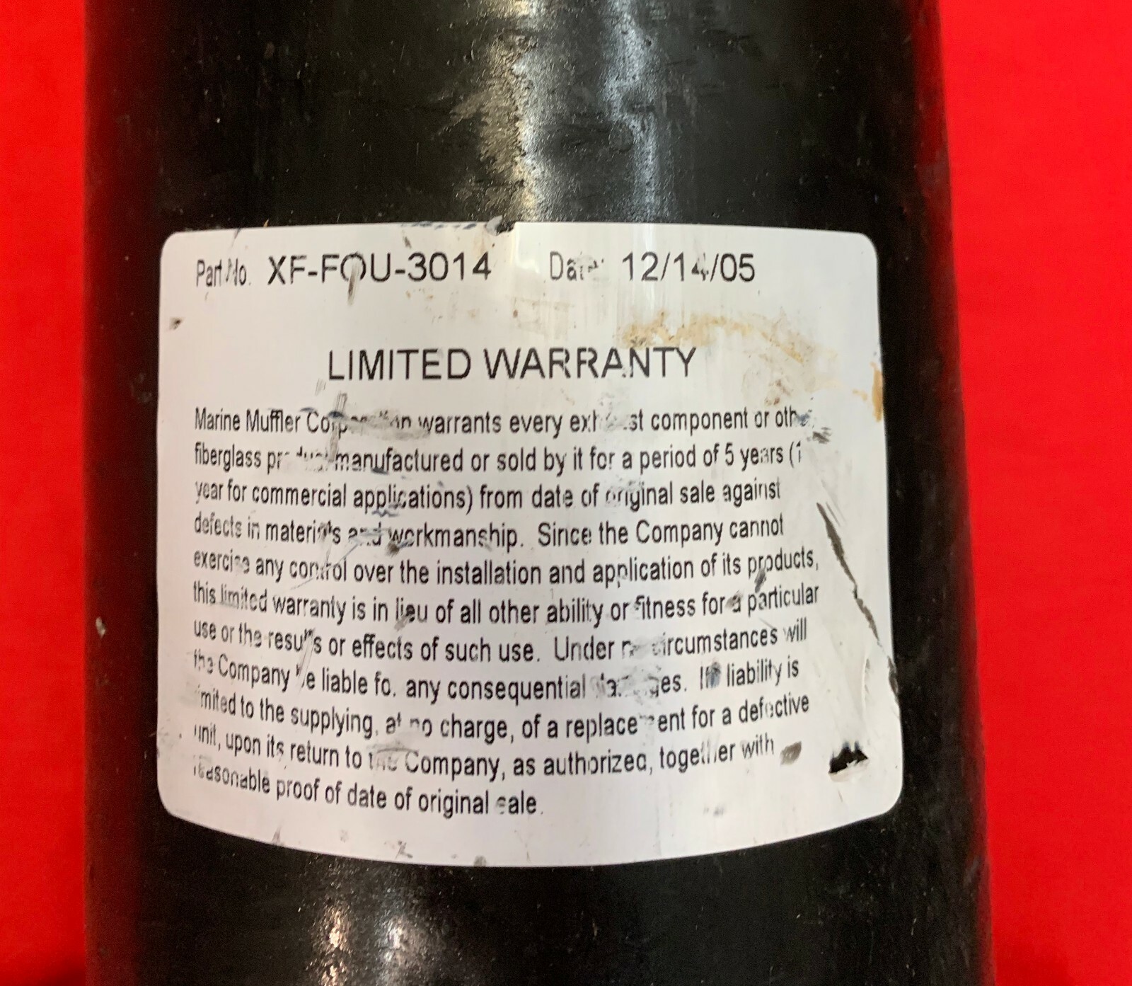 Marine Muffler Corp Exhaust Elbow XFFOU3014 eBay