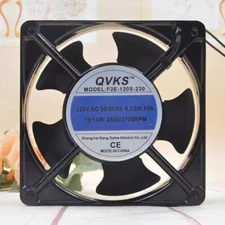 QVKS F2E-120S-230 12038 AC230V 0.12/0.10A 19/14W 12CM Cooling Fan