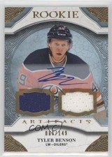 2020 Upper Deck Artifacts Rookies Material Gold /149 Tyler Benson #172 Auto jg3