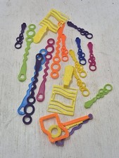 Lot of Super Miracle Bubbles Blowing Stick Wands Plastic Toys Replacement