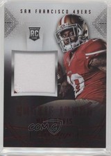 2015 Panini Prestige Rookie Jerseys Mike Davis #RJJ-MD Jumbo Patch b6s