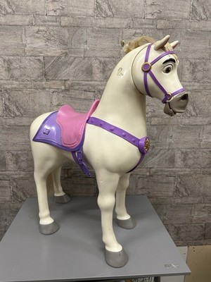 Disney Princess Playdate Maximus Horse Ride On My Size 32'' Tall  Rapunzel