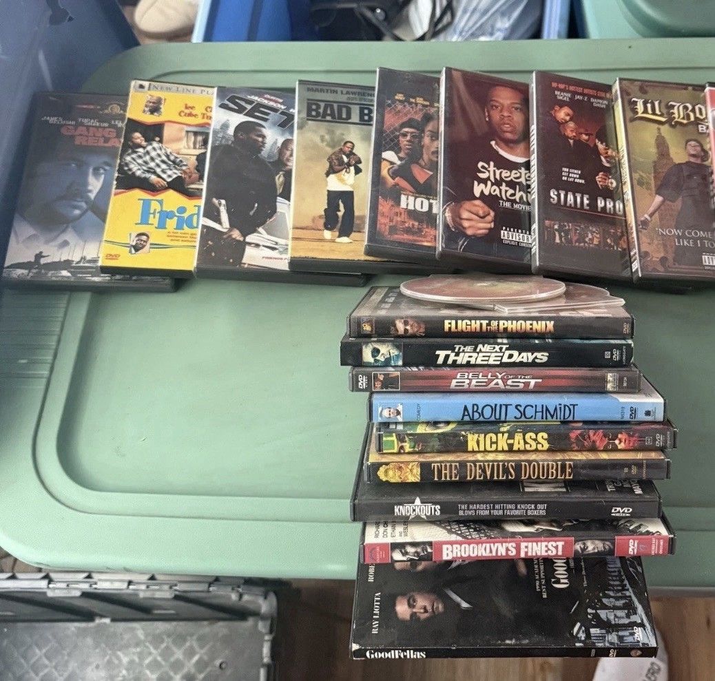 Hip Hop Rap & Action DVD Lot State Property Boosie 2Pac Jay-Z Hot