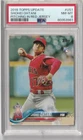 2018 Topps Update Shohei Ohtani #US1 Pitching In Red Jersey PSA 8 NM-MT