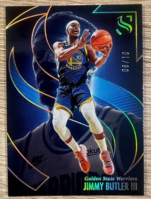 JIMMY BUTLER III 2024-25 PANINI SILHOUETTE HOLO GOLD SSP CARD #08/10 #23
