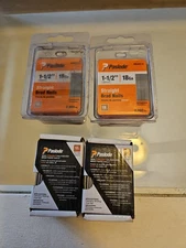 Lot Paslode Galvanized Brad Nail 18-Ga 1-1/4 650213 And 1 1/2 650214