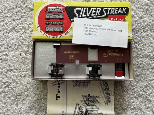 HO Silver Streak Deluxe Kit S281-295 Union Pacific (UP) Boxcar #68151
