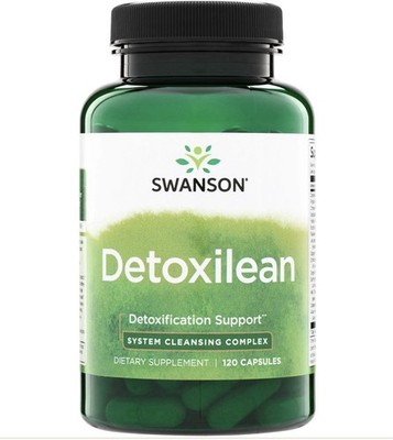 2BOTTLES Swanson Detoxilean 120 Caps System Cleansing/Detox Youth Complex