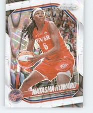 2025 Panini Prizm WNBA - Natasha Howard #54 White Seismic Prizm 