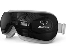 Klobela Smart Eye Massager Mask Grey Black 5 Massage Type Hot Compress Bluetooth