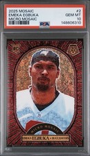 Panini Mosaic Micro Mosaic #2 Rookie PSA 10 Emeka Egbuka Buccaneers 2025