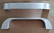 Vtg. Aluminum Cabinet Handles/Pulls 4" C/C Brushed/Milled Finish