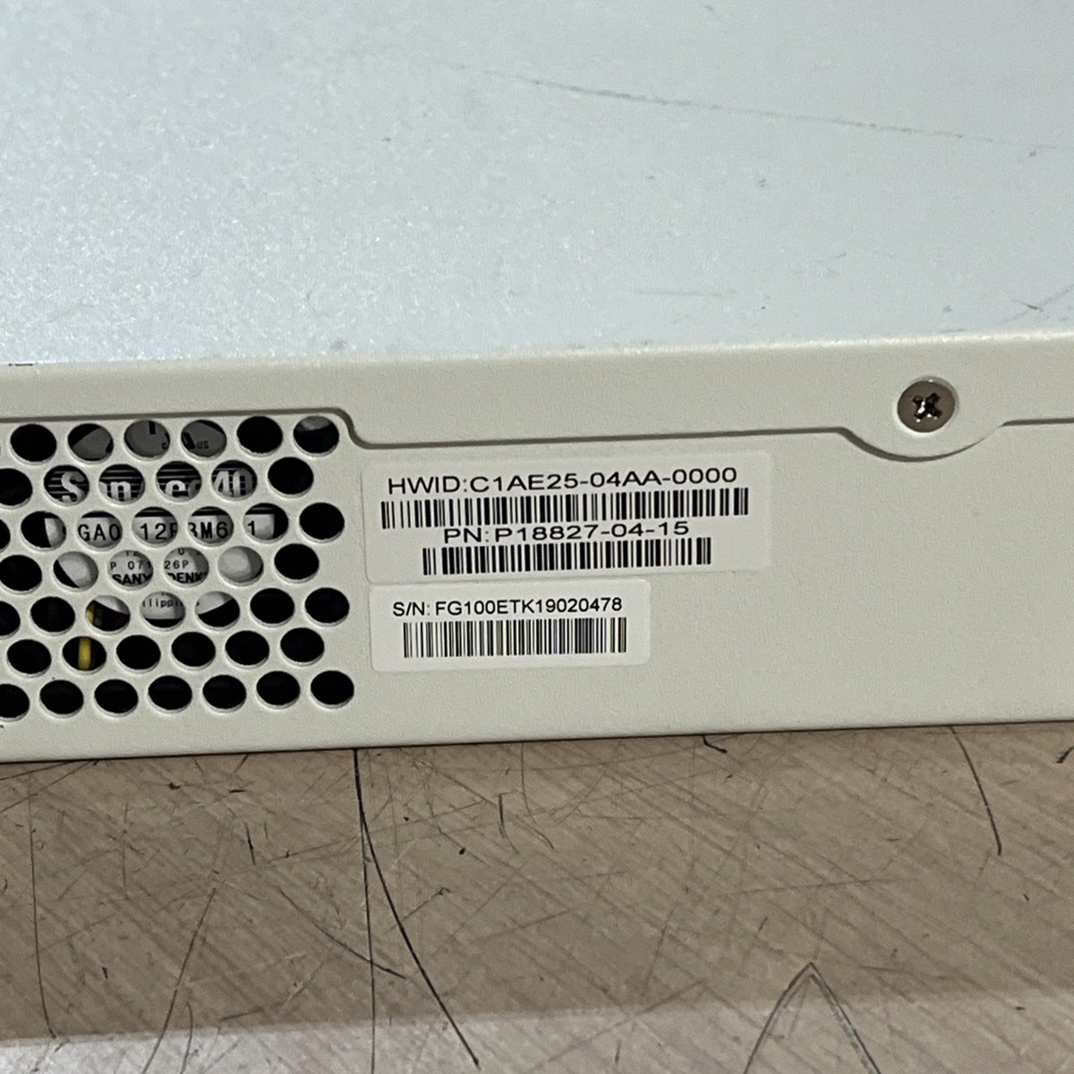FORTINET FORTIGATE 100E SWITCH | eBay
