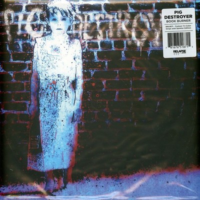 Pig Destroyer - Book Burner Black, Blue, White & Red (Vinyl LP - 2012 - Reissue)