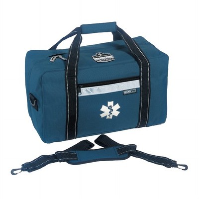 Medic First Responder Trauma Bag 16.5in x 7.5in x 10in Blue - Durable Storage