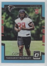 2017 Donruss Optic Rookies Aqua Prizm 253/299 Takkarist McKinley #150 5m2