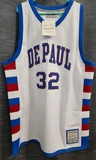 Terry Cummings DePaul Jersey #32 NWT Size 58 3XL Blue Demons Throwback NWT New
