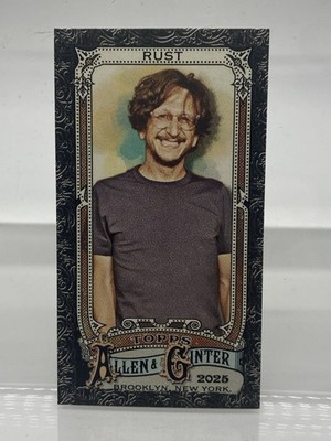 2025 Topps Allen & Ginter Paul Rust #210 Mini Black Border