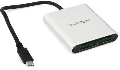 StarTech.com USB 3.0 Flash Memory Multi-Card Reader/Writer with USB-C