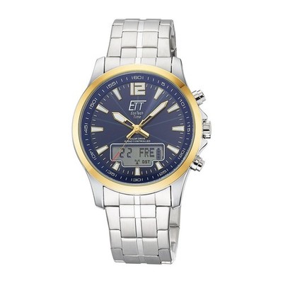 ETT EcoTechTime Funk-Solar World Time Professional EGA-11717-31M Herrenuhr