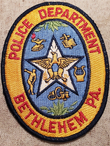 PA Bethlehem Pennsylvania Police Shoulder Patch
