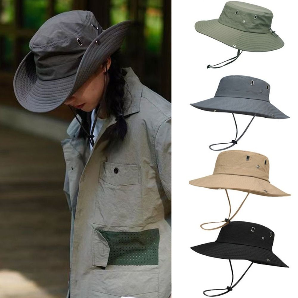 APL 5 Colori Cordoncino da Campeggio Treno Berretto Protezione Solare Cappello Esterno