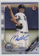 2019 Bowman Prospect Auto Matt Krook #PA-MK Auto 1ss3
