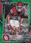 2025 Bowman Chrome University Football Green Shimmer Refractor Eli Bowen #107