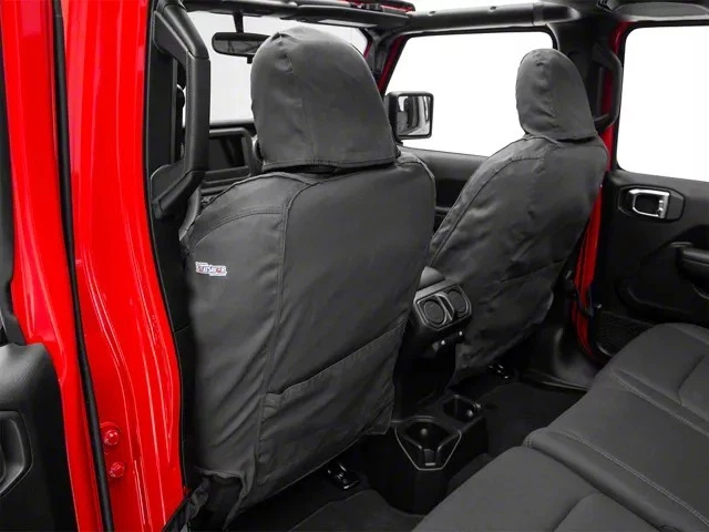 Cubiertas de asiento CoverCraft SeatSavers Jeep Wrangler JK 2008-2010 primera fila carbón  Foto 4 de 4