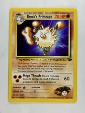 Brock's Primeape 2000 Pokemon Gym Challenge Unlimited UC #35/132 * Near Mint on eBay
