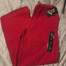 Kids Unisex Art Class Size medium red sweatpants