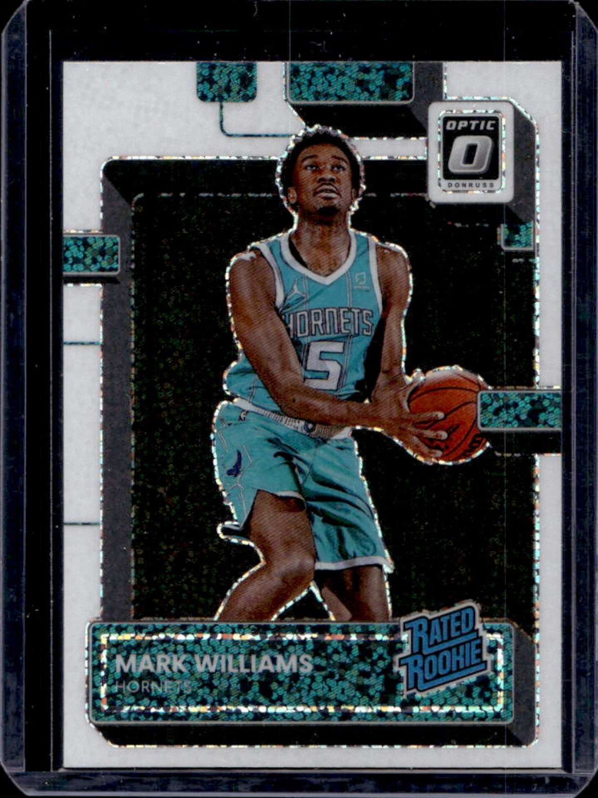 2022-23 Donruss Optic Mark Williams SSP White Sparkle RC Rated Rookie #245