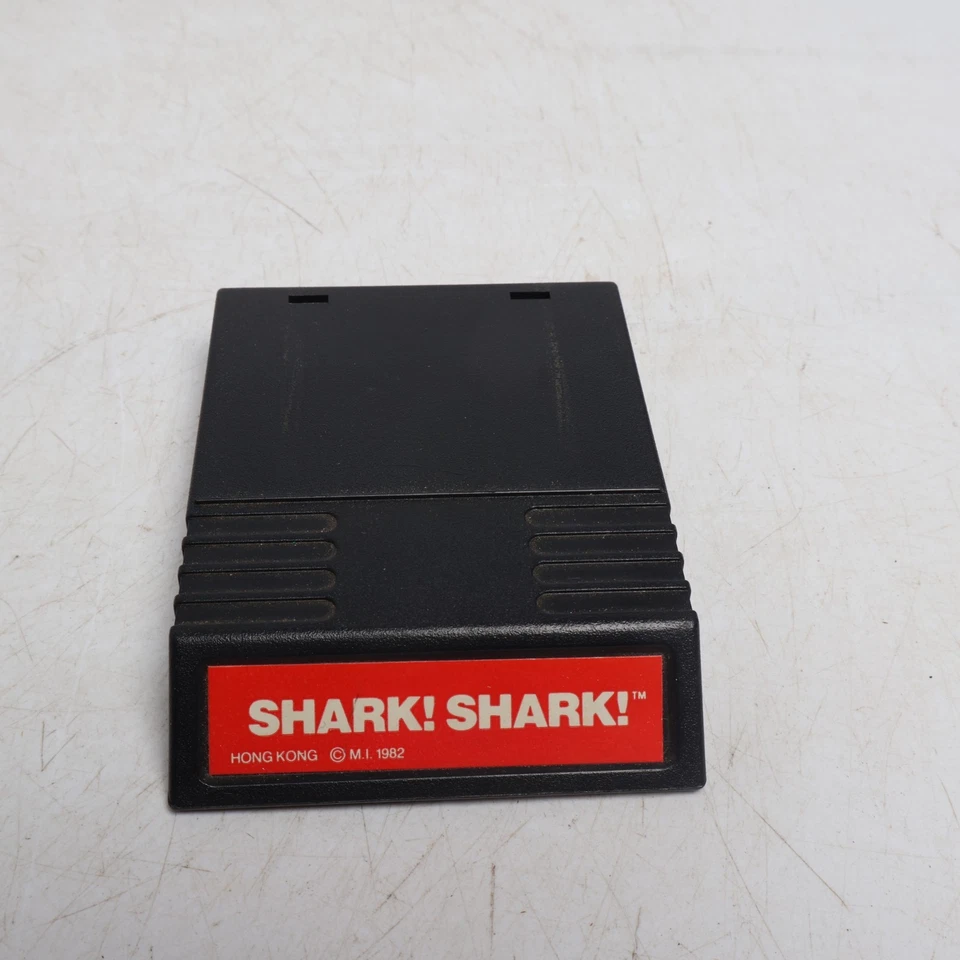 INTELLIVISION Mattel Shark ! Shark ! BOX MAN CART 1x Overlay - Image 3 of 4