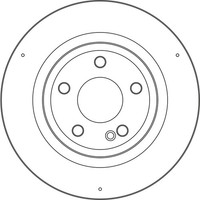 2X TRW Bremsscheibe Voll Ø295Mm FüR Mercedes-Benz A-Klasse W177 GLA H247 W247