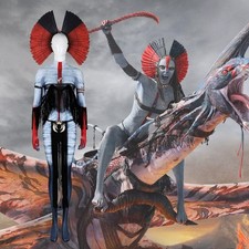 Xcoser Avatar 3 Fire and Ash Varang Cosplay Bodysuit Costume Full Set Jumpsuit