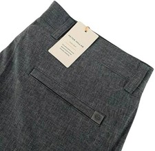 Peter Millar Crown Sport Shackleford Hybrid Golf Shorts Iron Mens 40 Iron Grey