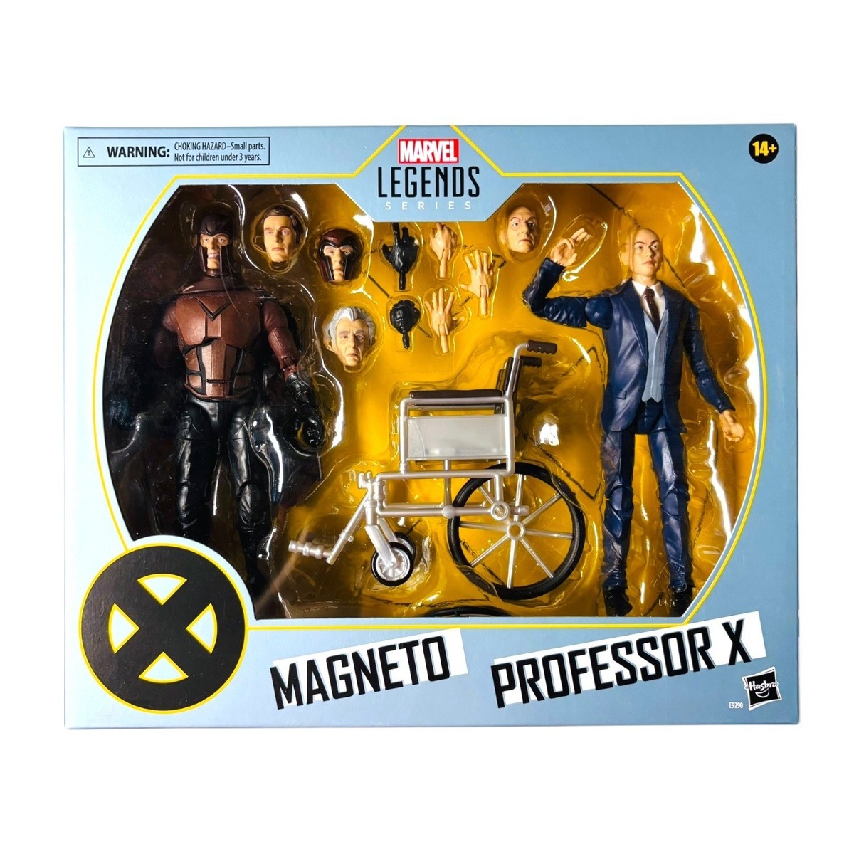 Marvel Legends Series Magneto and Professor X Action Figure 2-Pack