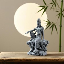 Avalokiteshvara Bodhisattva Statue Guan Yin Figurine Desktop Ornament
