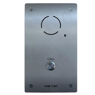 CAME BPT VRMAL1 AUDIO-GEGENSPRECHANLAGE, V/RESISTENT, 1 TASTE ZUGANG PANEL NUR GEHÄUSE