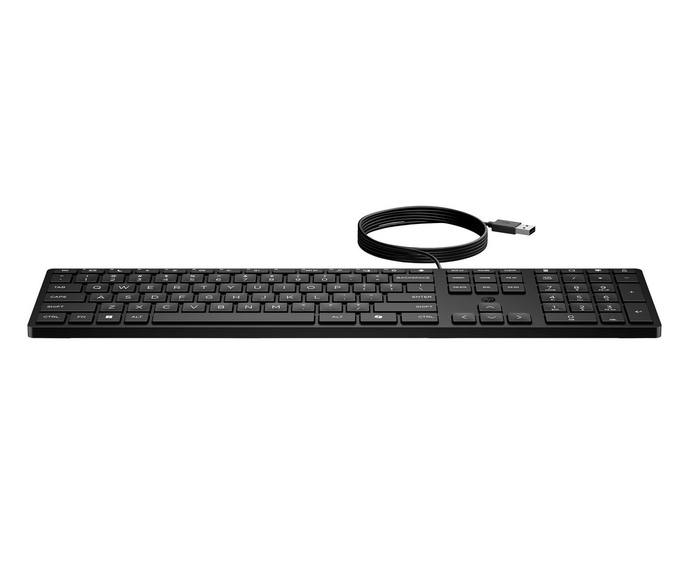 HP 9SR37UT#ABE Wired Desktop 320K Keyboard