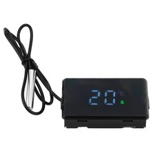 Touch LED Digital Display Thermometer Tester With External Waterproof Probe Wire